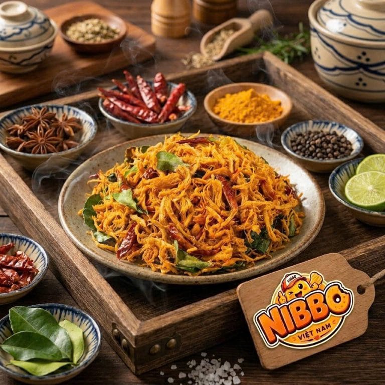 Khô gà lá chanh - 500g